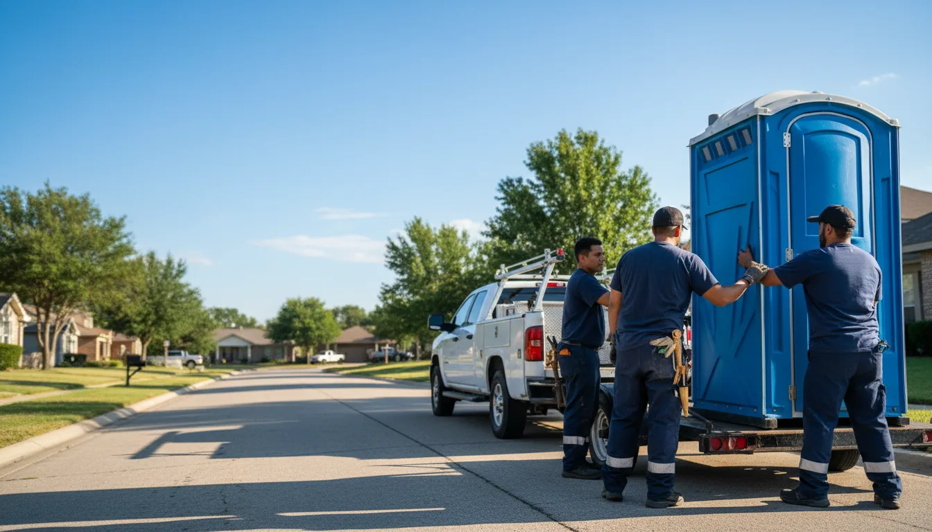 Portable Toilet Rental in Banks, AR near me